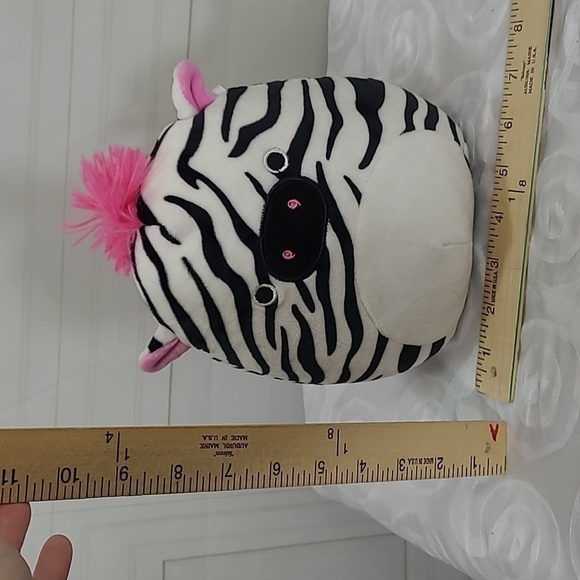 SQUISHMALLOWS Tracey The Zebra Stuffed Animal Plush Toy - 8" KellyToy - Picture 12 of 12